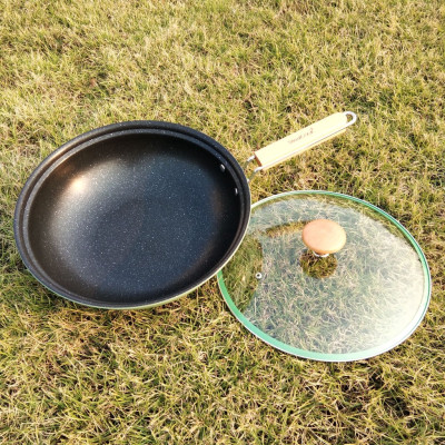 Tặng cặp nhấc nồi silicon cao cấp- Combo chảo đáy từ Seoulcook Hàn Quốc size 32cm+ chảo vuông 15x20 cm dùng được tất cả các loại bếp, kể cả bếp từ/ Induction 