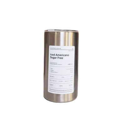 Cốc giữ nhiệt INOX ONGTRE bằng thép không gỉ có ống hút hiệu suất 6-8 tiếng