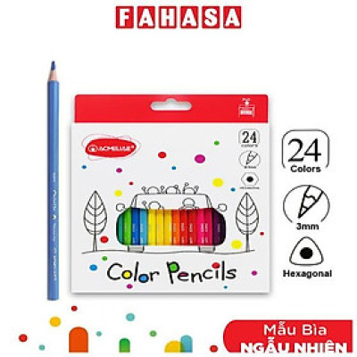 Hộp 24 Bút Chì Màu Lục Giác Dài - Acmeliae 9403-24
