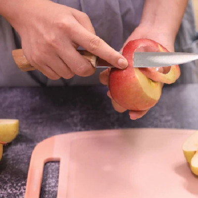 Dao gọt đa năng cán gỗ iMat