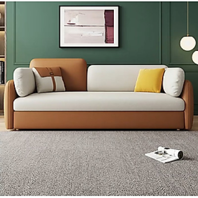 Sofa giường đa năng khung sắt hộc kéo HGK-05 ngăn chứa đồ tiện dụng Juno Sofa KT 1m8 