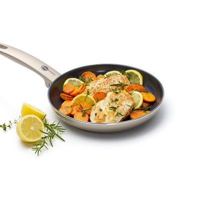 Chảo chống dính ceramic cao cấp GreenPan Cam.Bronze 24cm cạn - 675921