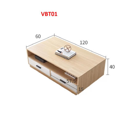 Bàn trà đơn giản VBT01 