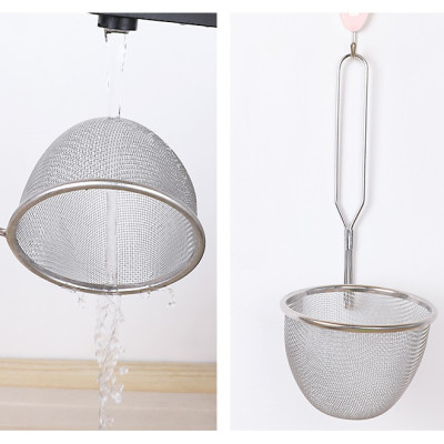 Muôi vớt/ nhúng inox Echo Metal Ø100mm - Hàng nội địa Nhật Bản