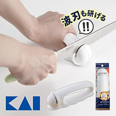 Dụng cụ mài sắc dao kéo cầm tay Kai Jirushi - Hàng Nội Địa Nhật Bản