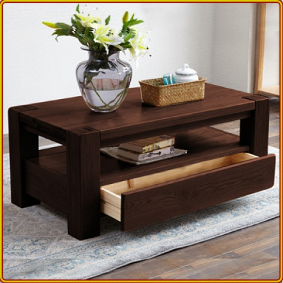 Bàn trà Tundo 1 hộc kéo đẩy 120 x 60 x 40 cm