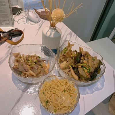 BỘ 3 BÁT THỦY TINH ĂN SALAD HOA QUẢ 3 SIZE 3 size 13cm, 17cm, 20cm