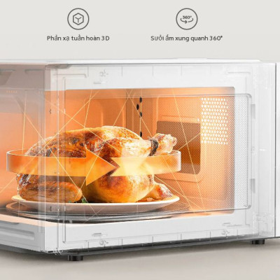 Lò vi sóng Xiaomi Microwave Oven 20L - GiaPhucStore | Hàng Chính Hãng
