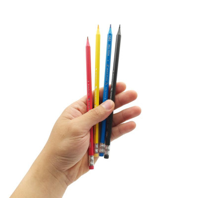 Hộp 24 Bút Chì Màu Superwings - Deli C126-24