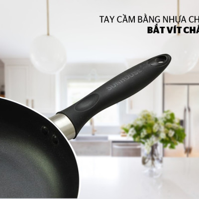 Chảo Trơn Sunhouse CT20 - Hàng Chính Hãng