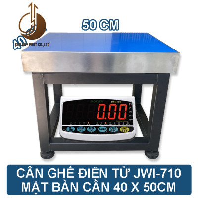 Cân Ghế Điện Tử JWI-710 - Mặt Bàn Cân 400x500MM