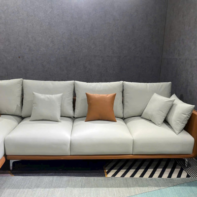 Sofa phong khách Juno sofa góc InterMilan NK2025 KT 2m5 x 1m8 