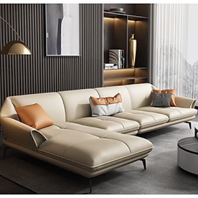 Sofa da góc L Vintage Juno Sofa HDCT-15