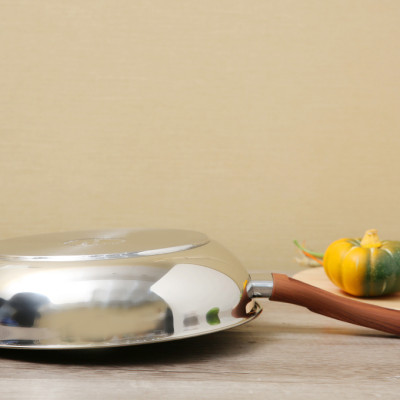 Chảo chống dính 3 đáy inox 304 Fivestar - sử dụng bếp từ - tặng 5 muỗng