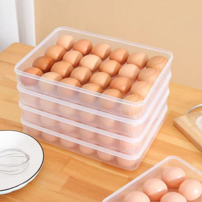 combo khay đựng trứng 24 quả có nắp đậy tiện dụng cao cấp