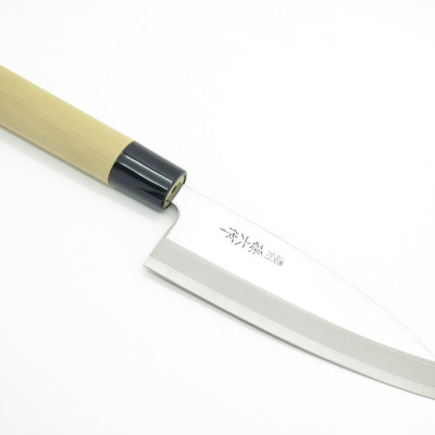 Dao thái làm bếp Tsubaro Nikken 29.5cm, tay cầm bằng gỗ không ngấm nước, đem lại cảm giác nhẹ nhàng khi sử dụng - nội địa Nhật Bản 