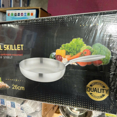 Chảo Inox  Đúc Liền Chiên xào đa năng- PHẢI TÔI CHẢO