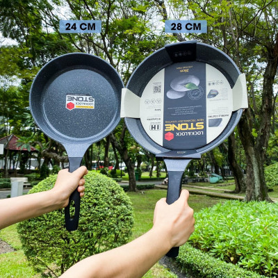 Chảo Đá Stone 7 Lớp Cao Cấp 30cm LCA6303D (cam kết hàng chính hãng)