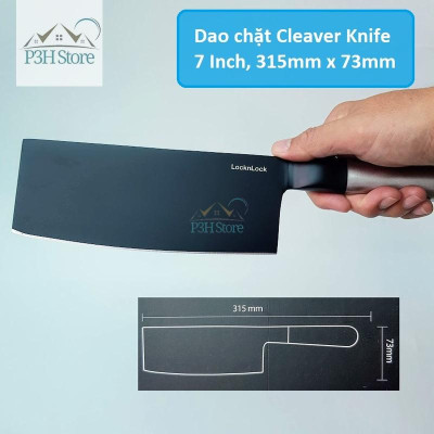Dao bếp chống dính Lock&Lock Dao chặt , thái , gọt Slicing Paring Chef