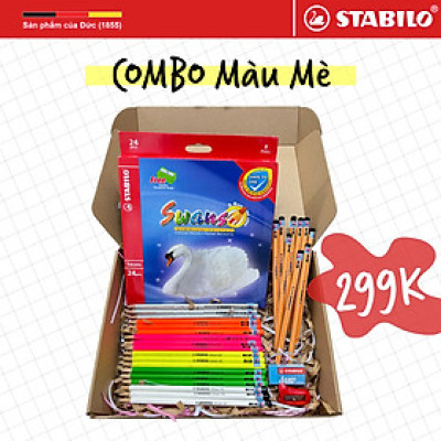 [GIÁ SỐC 299K] Combo MÀU MÈ 30 món sản phẩm STABILO