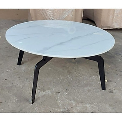 Bàn trà mặt đá ceramic Juno sofa chống trầy xước