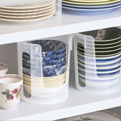 Khay đựng bát đĩa cất gọn Sanada được làm từ nhựa PP cao cấp, kết hợp hoạt chất CEM-Bio kháng khuẩn an toàn- nội địa Nhật Bản