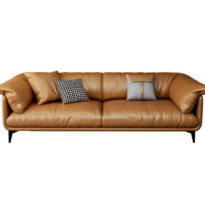 Sofa băng tay bọc da cao cấp Tundo HDCT-10
