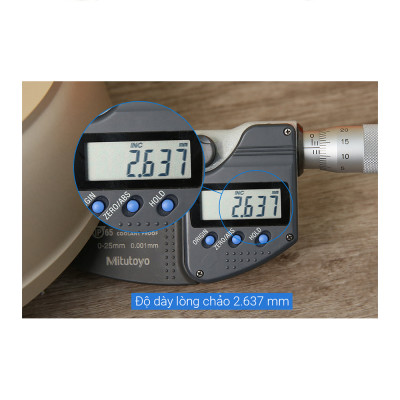 Chảo chiên chống dính đáy từ Tefal Sensations H9100614 28cm (Đồng) - Hàng chính hãng