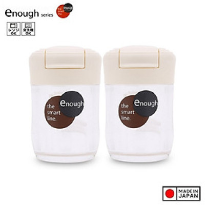 Combo 02 chai đựng gia vị muối, tiêu, ớt 68ml hàng nội địa Nhật Bản