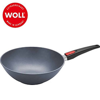 Chảo sâu lòng Woll Diamond Lite Wok and Stir Fry Pans 26 cm Made in Germany, Hàng Chính Hãng