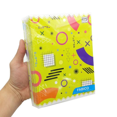 Combo 5 Vở Học Sinh 4 Ly Ngang 100 Trang ĐL 80g/m2 - Elephant FI614508 (Mẫu Màu Giao Ngẫu Nhiên)