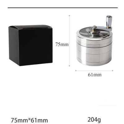 Cối Xay Thuốc Cầm Tay Bằng Kim Loại , thuốc sợi cho tẩu thuốc, tiêu ớt ( giao màu ngẫu nhiên)