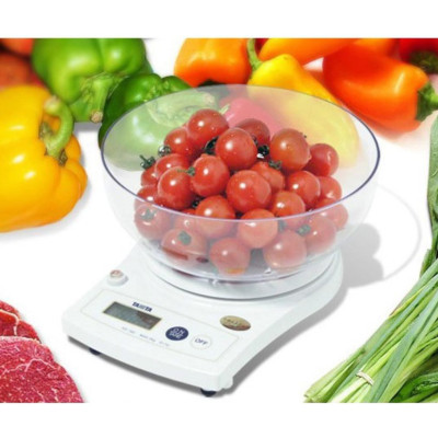 Cân điện tử nhà bếp TANITA KD160 - độ chính xác cao, màn hình LCD hiển thị số, sai số 1g, cân tối đa 2 kg