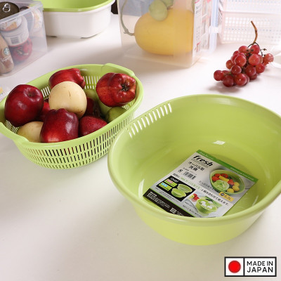 Chậu lót dáng oval thương hiệu Sanada Seiko 5.3L - Hàng nội địa Nhật Bản | Made in Japan