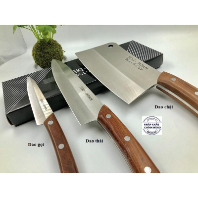✨ BỘ 3 DAO BẾP NHẬT BẢN SEKI JAPAN – SIÊU SẮC, SIÊU BỀN ✨ ✅ TÙY CHỌN