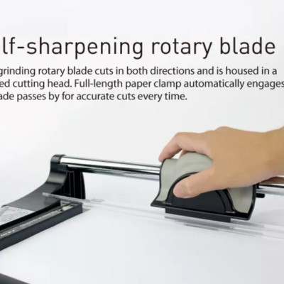 Bàn cắt giấy tranh ảnh , bản thiết kế khổ lớn A2, dao cắt dài 67CM 3052-A2 , thân máy bằng hợp kim nhôm