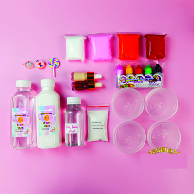 Tổng hợp bộ kit làm slime giá rẻ cho học sinh