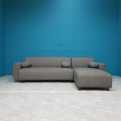Sofa bed góc L Juno sofa màu xám tro