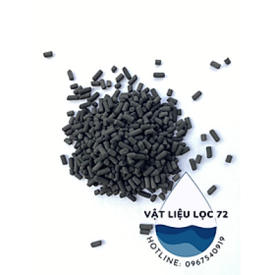 Hộp 500Gram Than hoạt tính dạng viên nén 4mm, Thương hiệu Vina Sorb OXY 450L