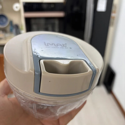 Cối xay tỏi ớt kéo tay iMat