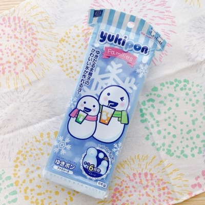 Khay làm đá hình người tuyết Yukipon , khuôn hình ngộ nghĩnh đáng yêu thích hợp cho nhiều mục đích sử dụng - nội địa Nhật Bản