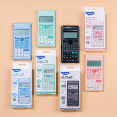 Máy Tính Khoa Học Flexio - Thiên Long Fx799VN - Màu Đen - Mẫu 2