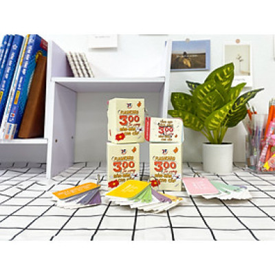 Bộ FLASHCARD 300 từ vựng Hán - Hàn cao cấp