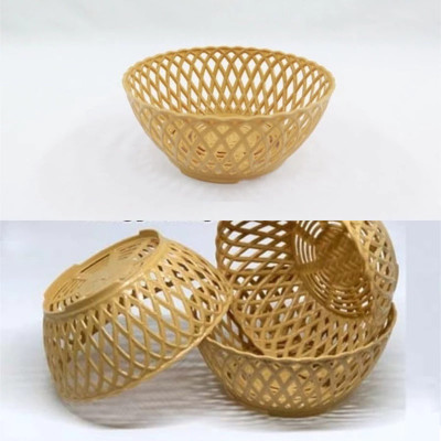 RỎ MÂY TRÒN MÀU NÂU NHIỀU SIZE CHUYÊN ĐỰNG HOA QUẢ VÀ ĐỰNG BÁNH QUẨY ĂN TRONG CÁC NHÀ HÀNG QUÁN PHỞ