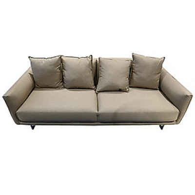 Sofa Vải 3 Chỗ Juno Payton 210 x 92 x 80 cm (Xám)