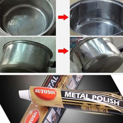 Kem Đánh Bóng Inox, Nhôm, Kim Loại – Làm Mới Xe Má ÔTo, Hàng Cao Cấp Siêu Sáng