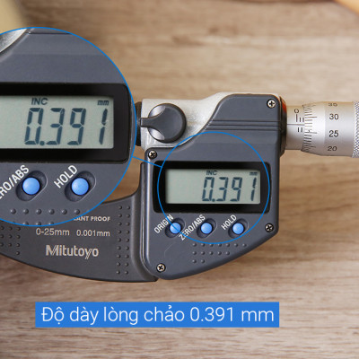 Chảo chống dính 3 đáy inox 304 Fivestar - sử dụng bếp từ - tặng 5 muỗng