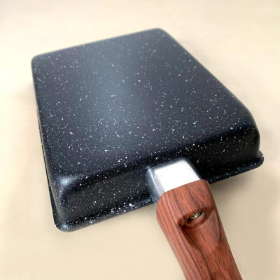 Tặng cặp nhấc nồi silicon cao cấp- Combo chảo đáy từ Seoulcook Hàn Quốc size 32cm+ chảo vuông 15x20 cm dùng được tất cả các loại bếp, kể cả bếp từ/ Induction 