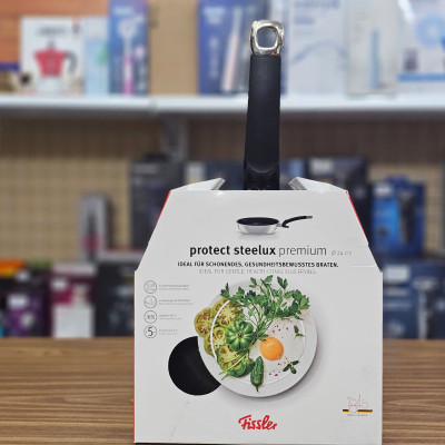 CHẢO FISSLER PROTECT STEELUX PREMIUM 24CM Hàng chính hãng