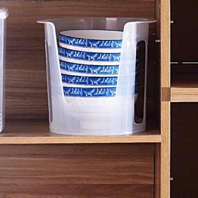 Khay đựng bát đĩa cất gọn Sanada được làm từ nhựa PP cao cấp, kết hợp hoạt chất CEM-Bio kháng khuẩn an toàn- nội địa Nhật Bản